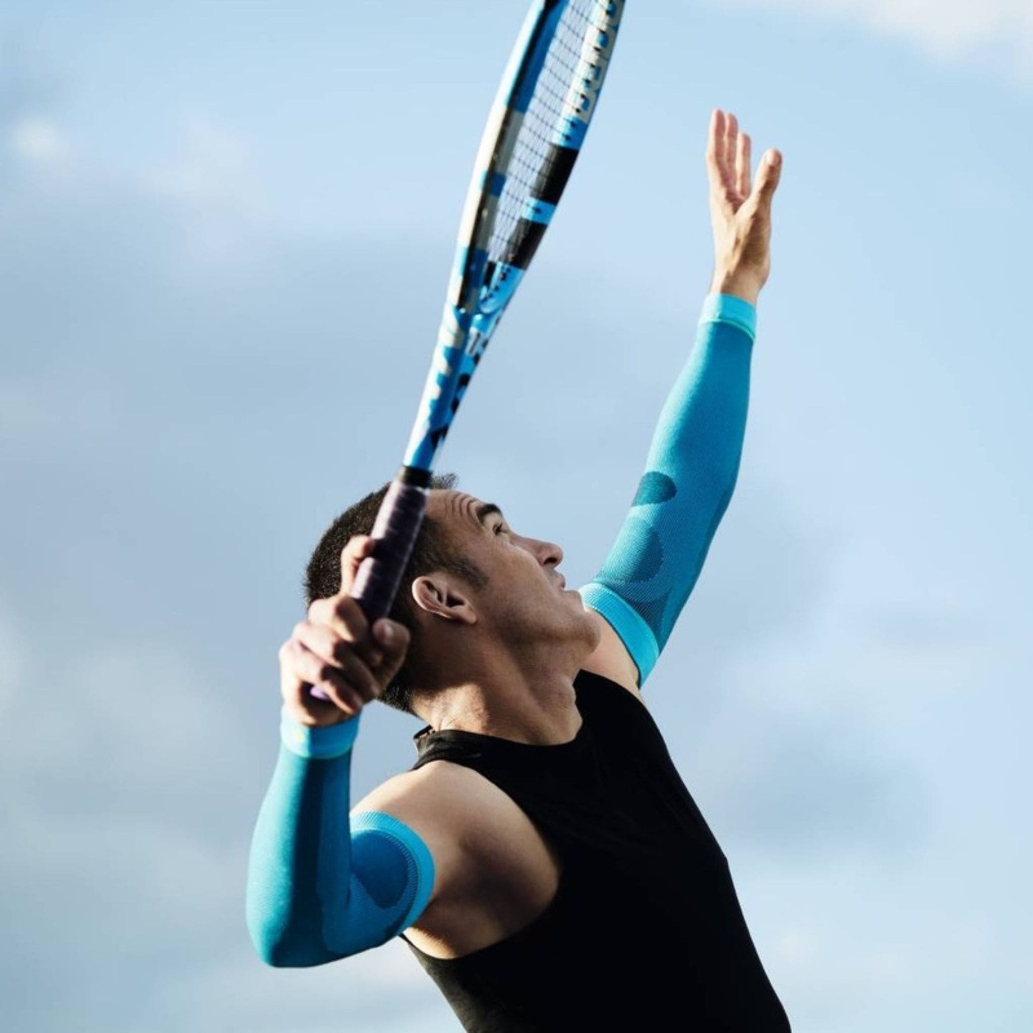 Armstulpen zum Tennis spielen