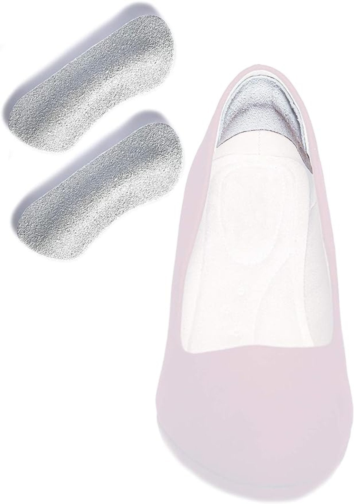 Ballerinas Fersenhalter Leder