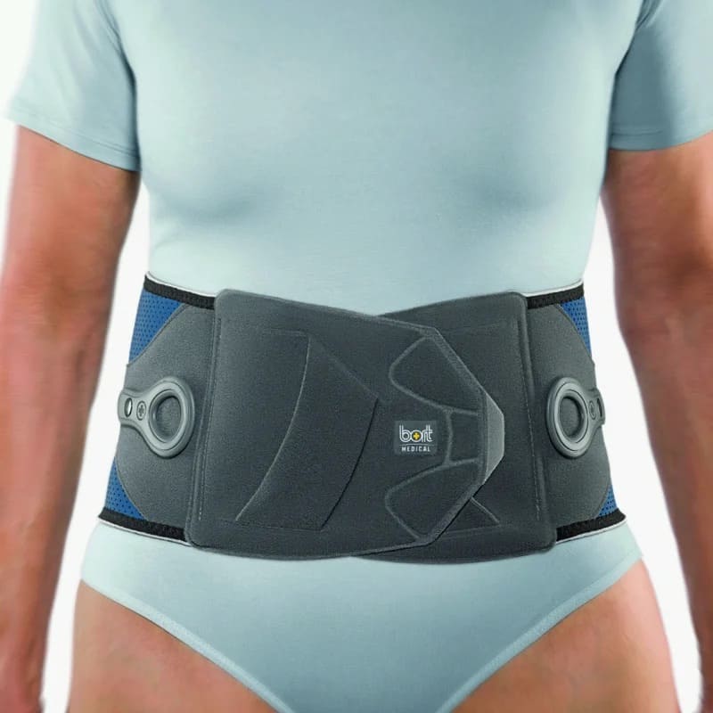 Bandscheibenvorfall und Lumboischialgie Bandage