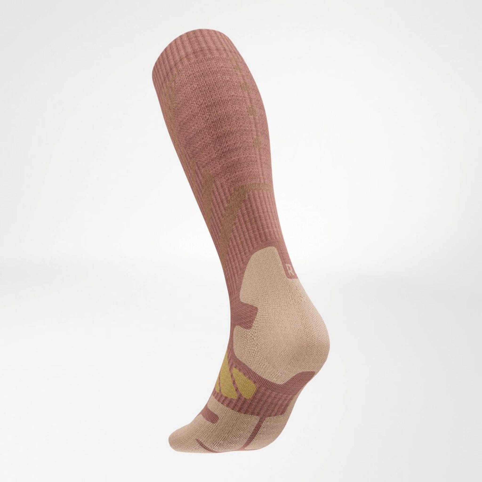 Bauerfeind Outdoor Merino Compression Socks coral
