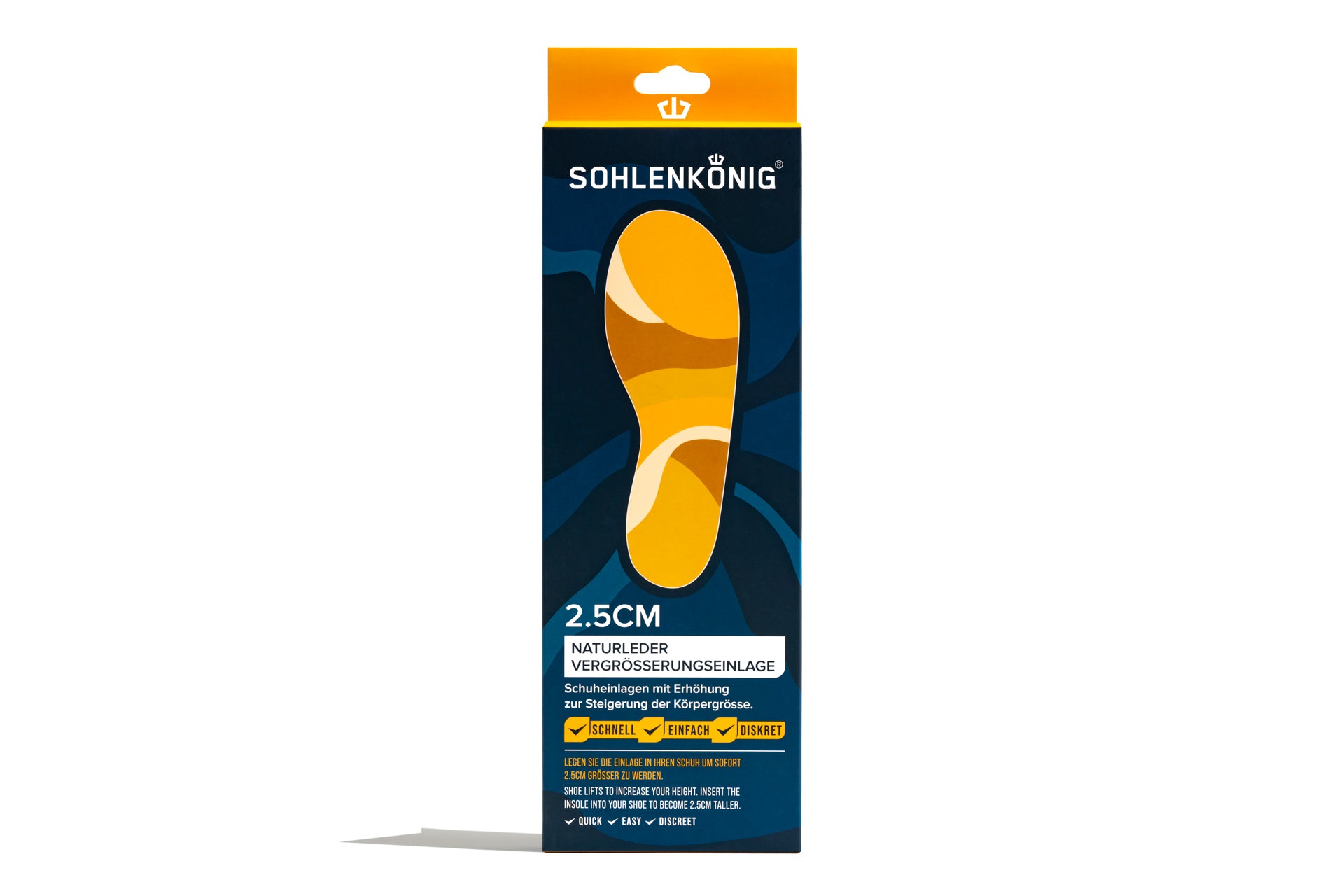 Erhöhungseinlage Schuhe Fersenkeil