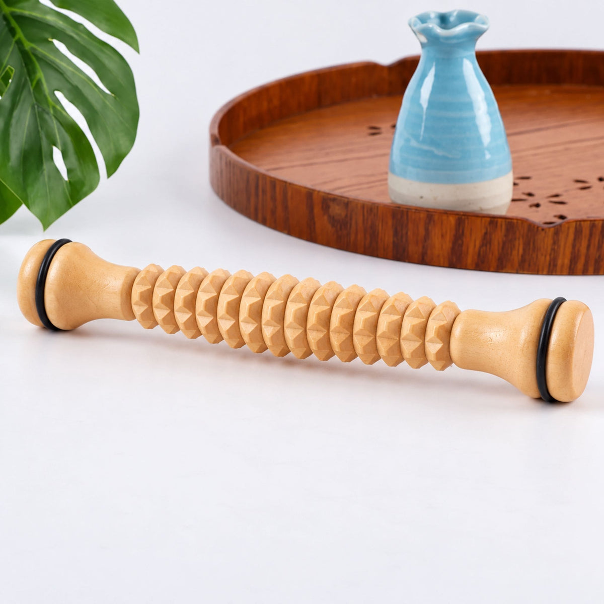 Fussmassagerolle aus Holz