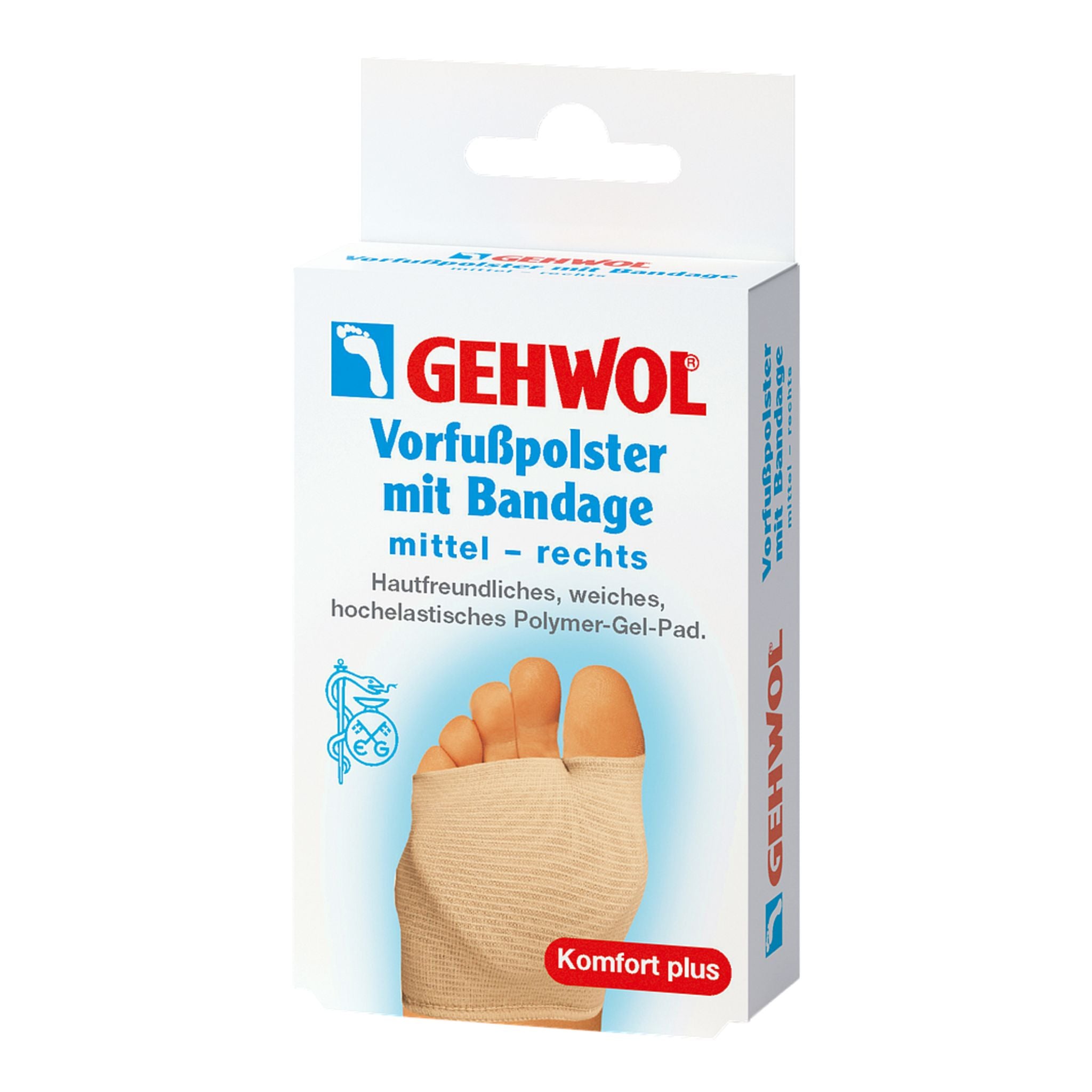 GEHWOL Vorfusspolster mit Bandage
