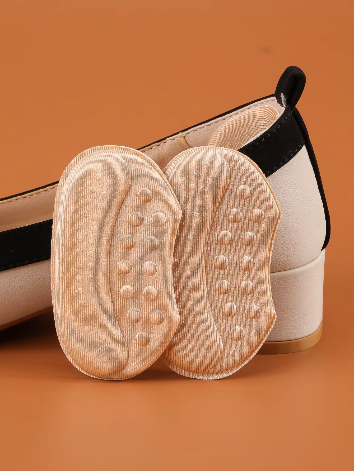 Gegen Herausrutschen aus dem Schuh
