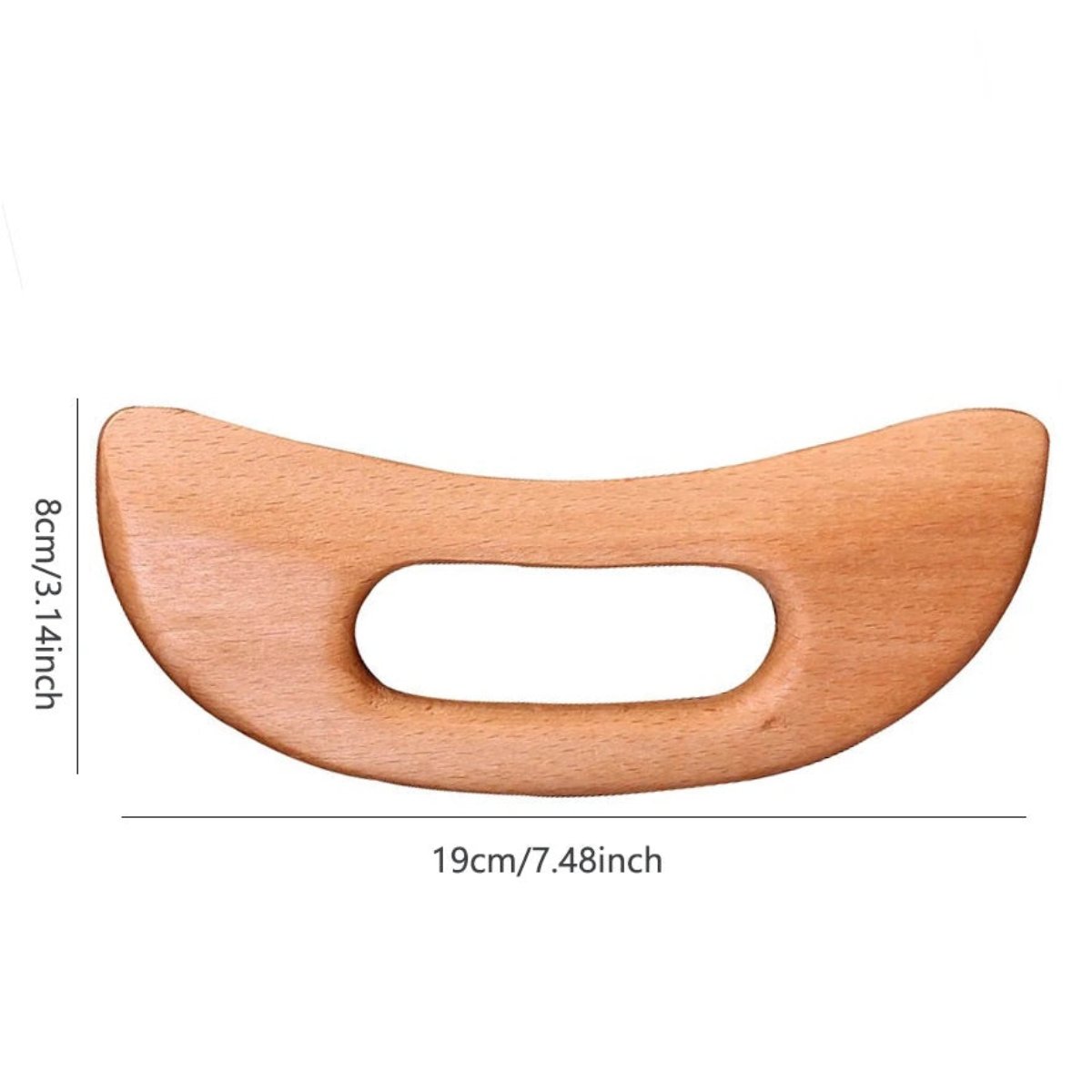 GuaSha Holz Schaber