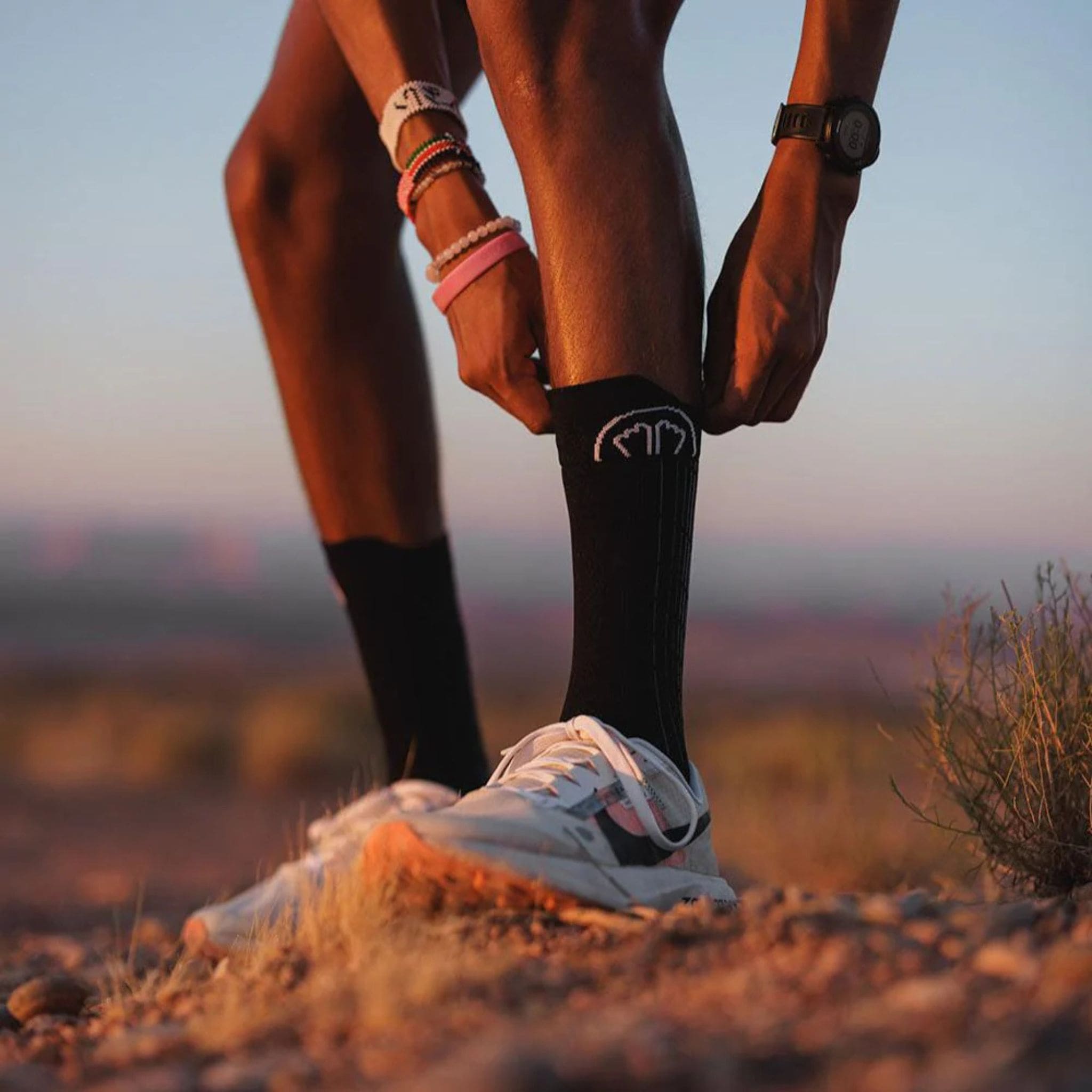 Halbhohe Socke zum Joggen