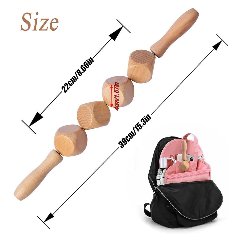 Holz Würfel Massagerolle