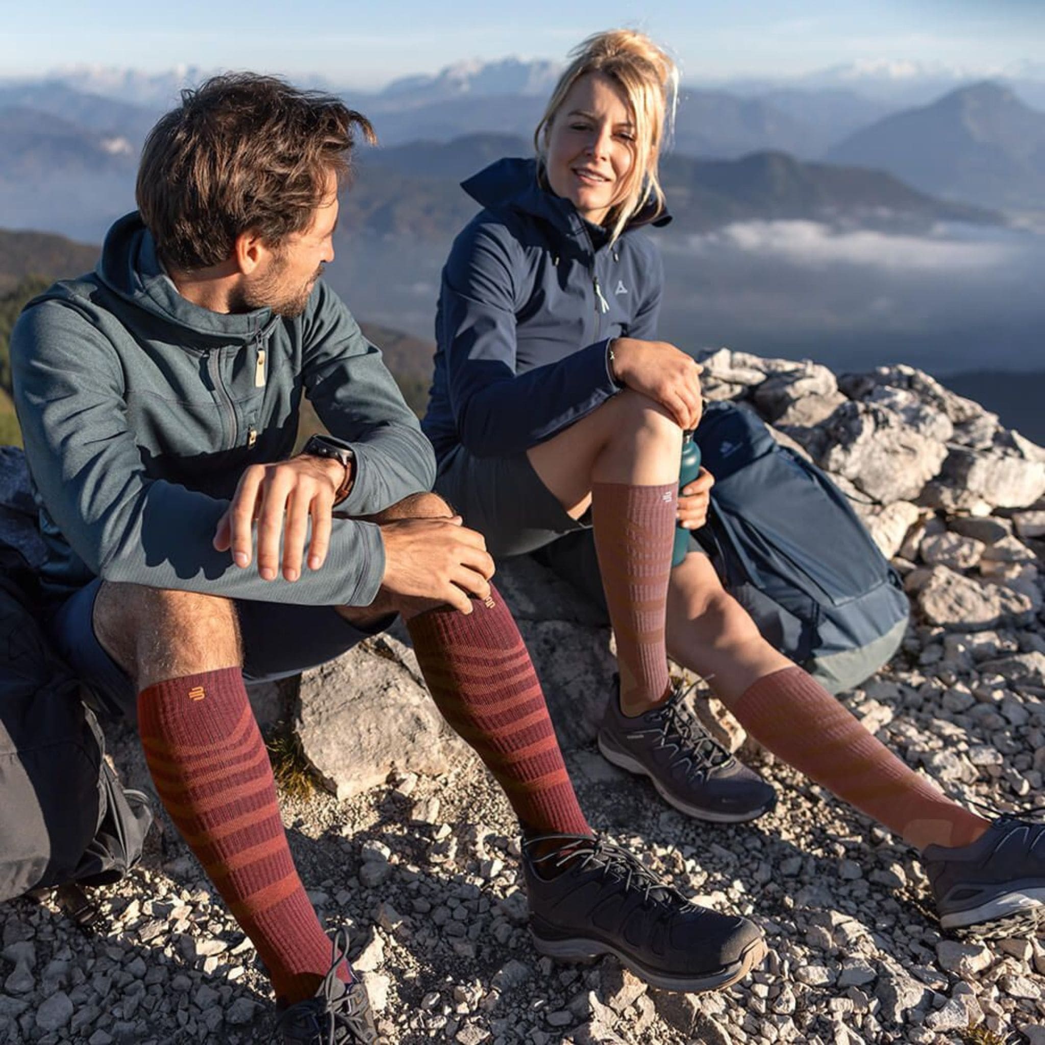 Kompressionssocken zum Wandern