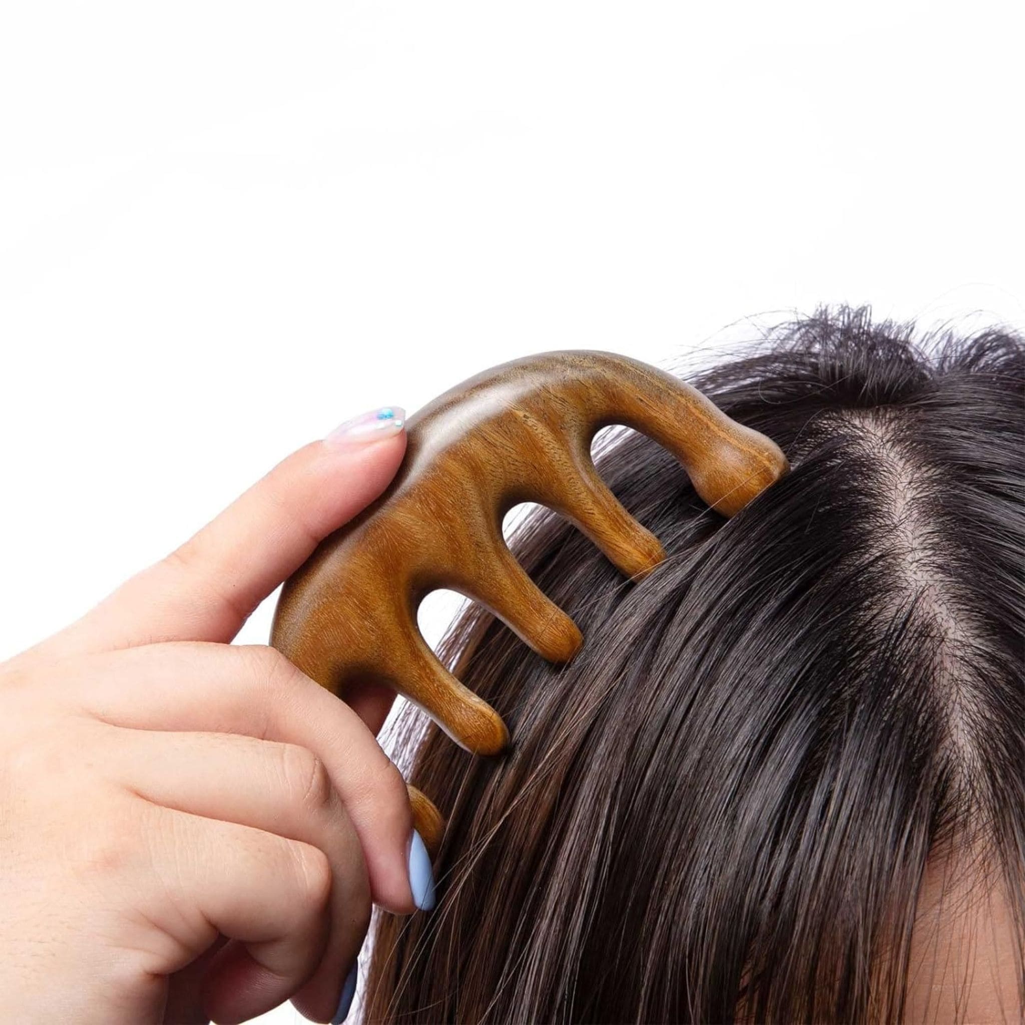 Massagekamm Kopfhaut Massieren