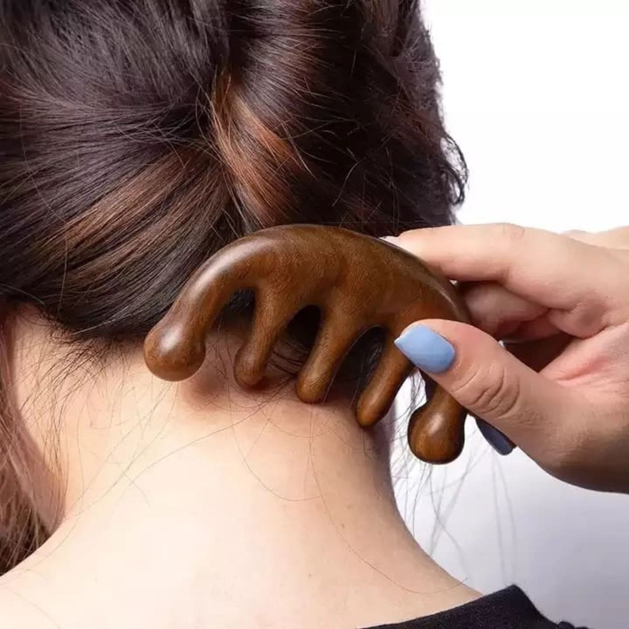 Nackenmassage Massagekamm