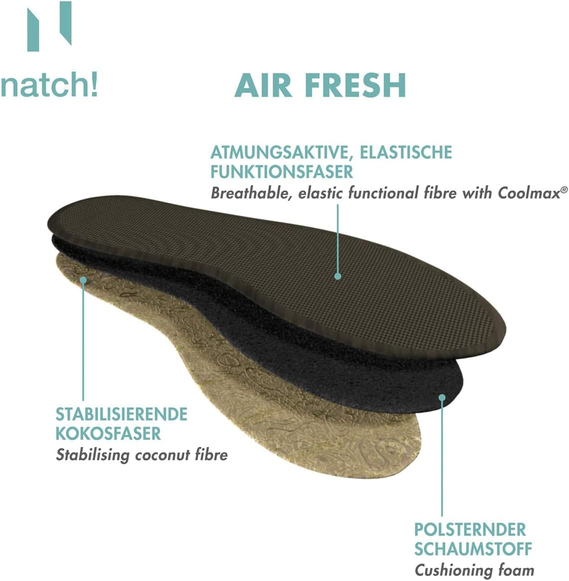 Natch! Einlegesohle