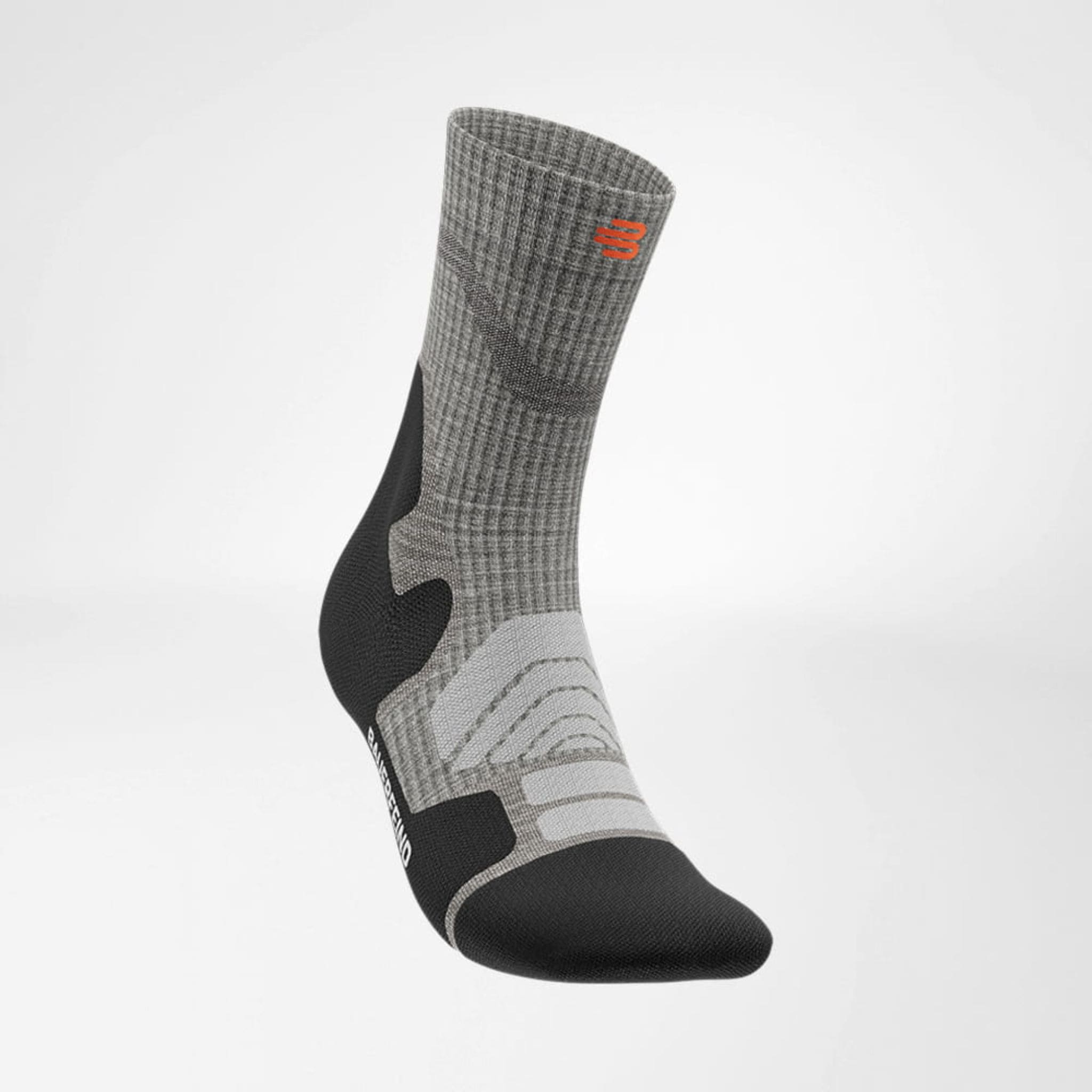 Outdoor Merino Mid Cut Socks stone grey