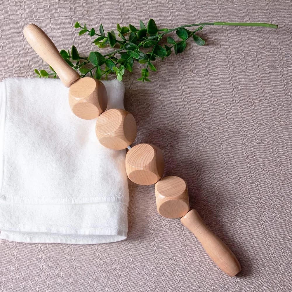 Roller Massagegerät Holz