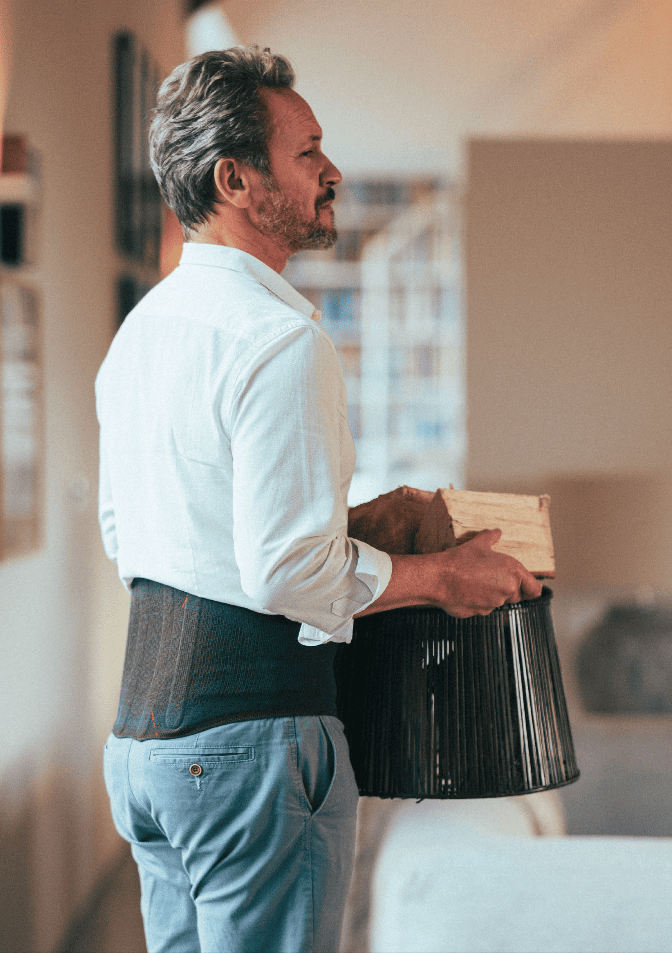 Rücken Stabilisierungsorthese mit Pelotte