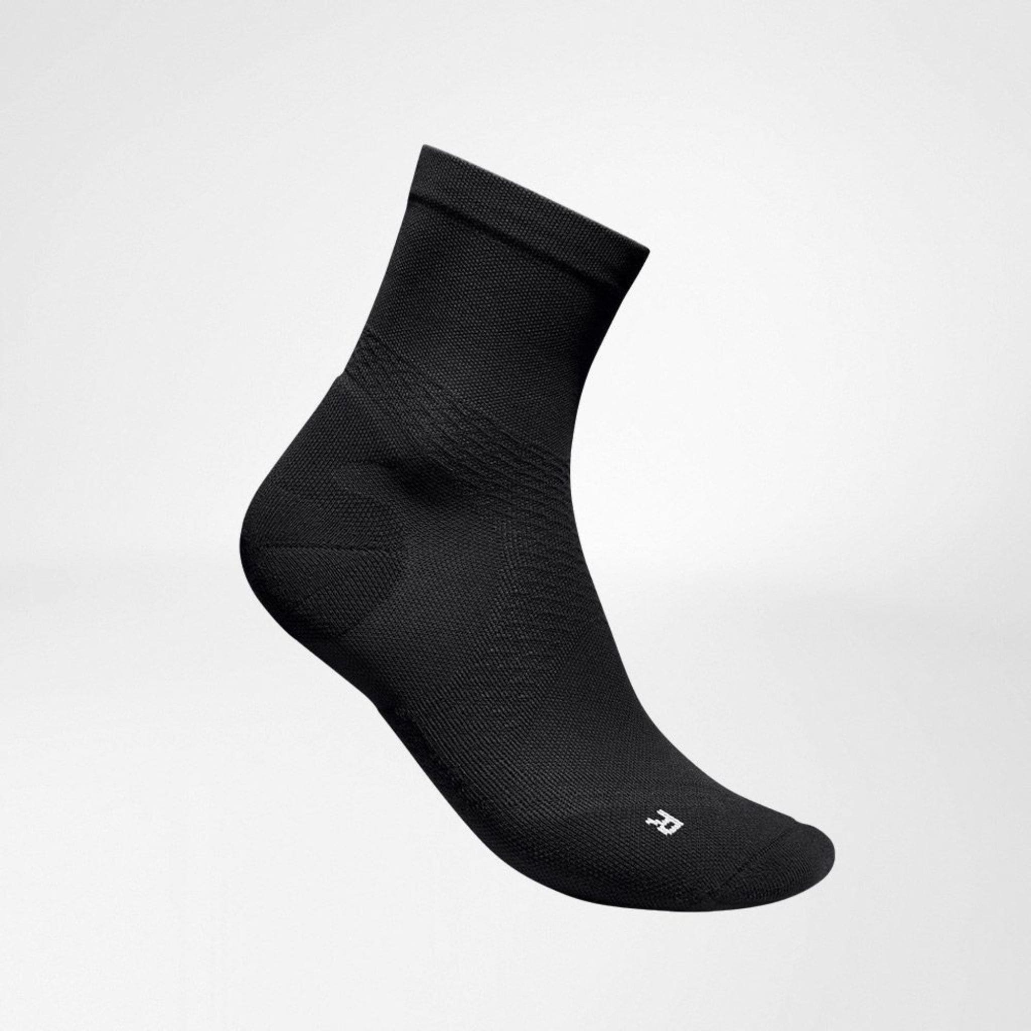 Run Ultralight Mid Cut Socks Schwarz