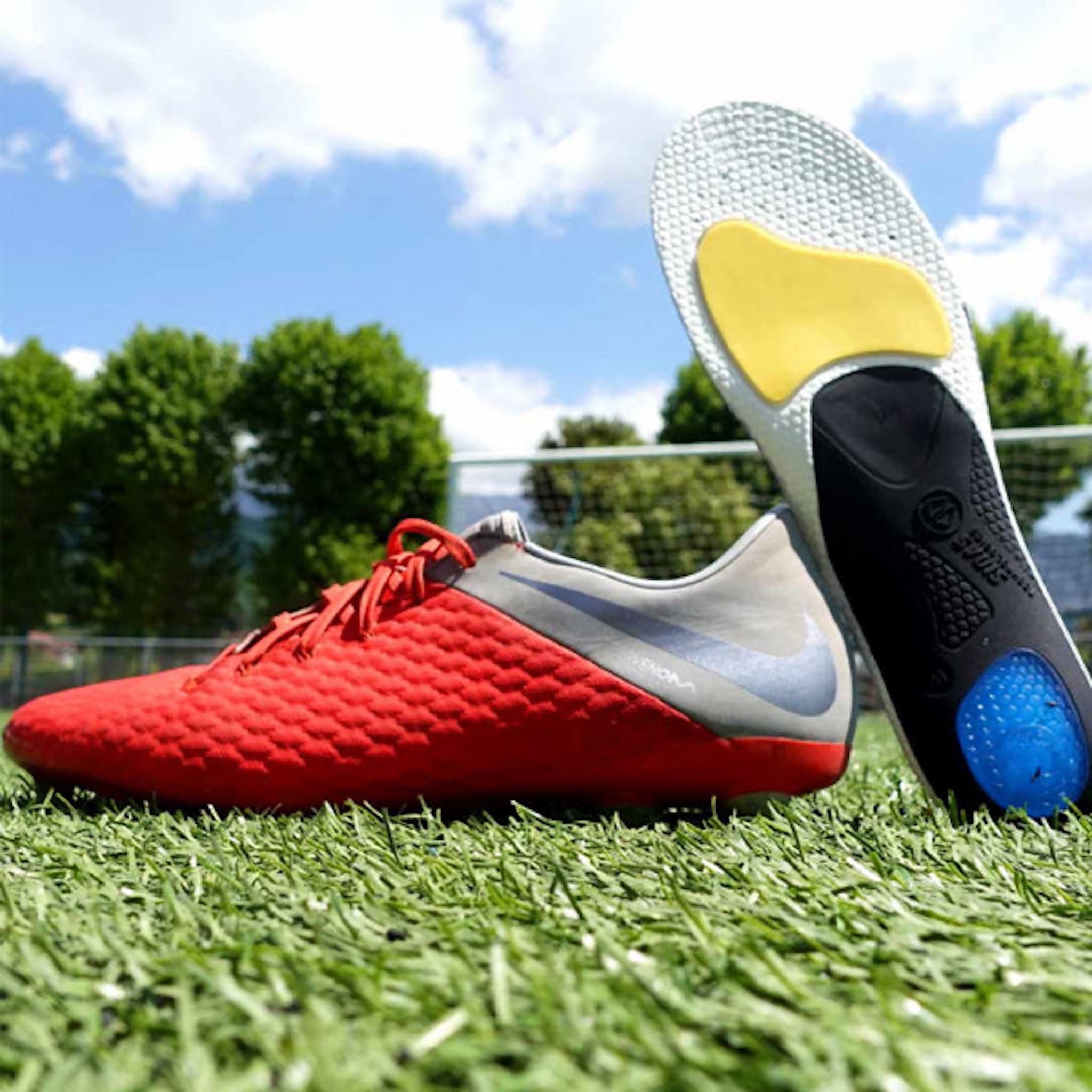 Rutschen im Fussballschuh verhindern