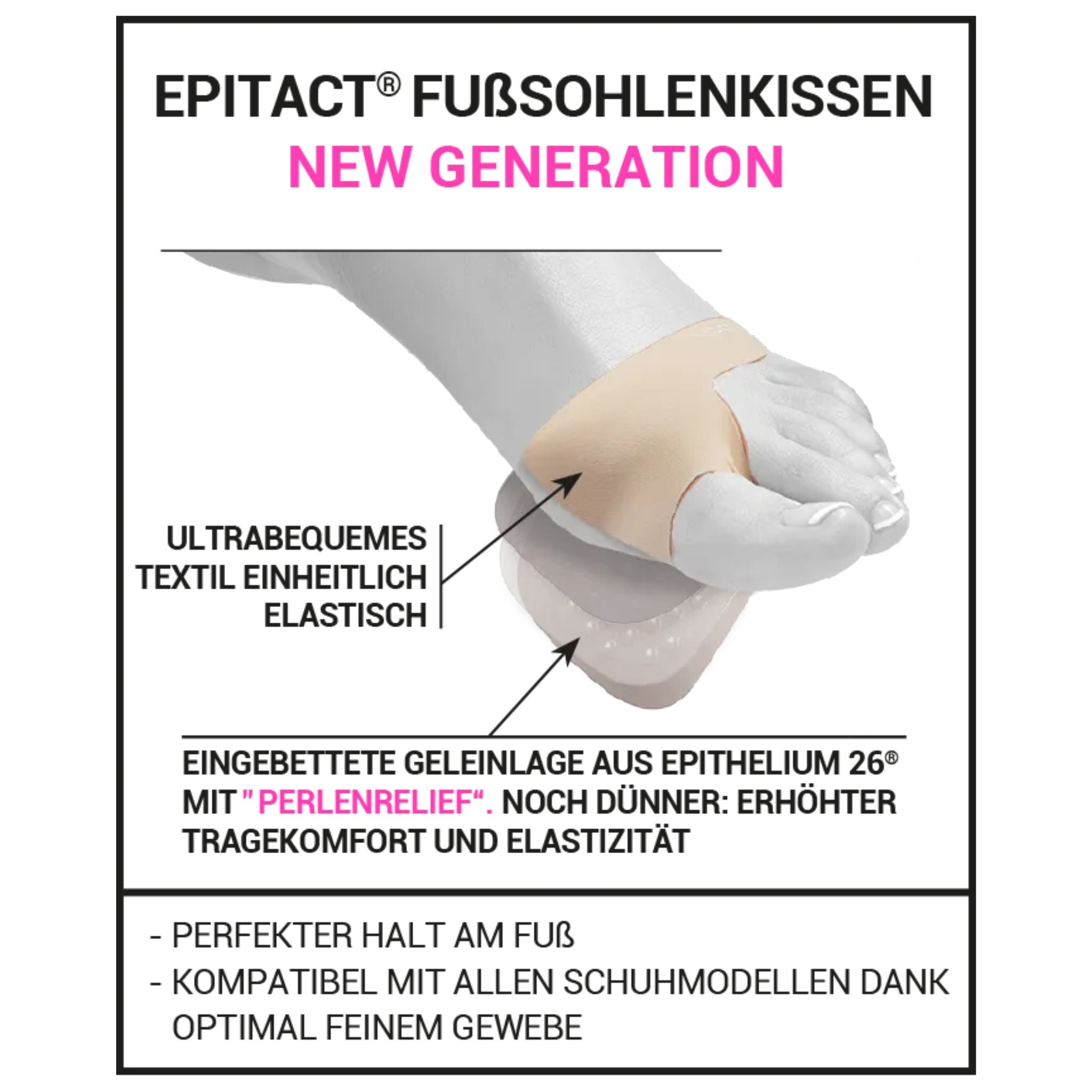EPITACT® Fusssohlenkissen COMFORTACT™ PLUS
