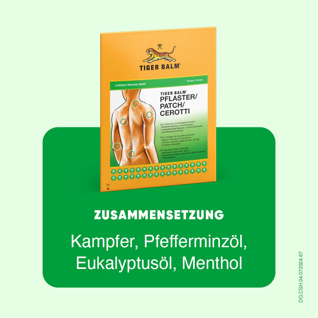 Tigerbalsam Wärmepflaster