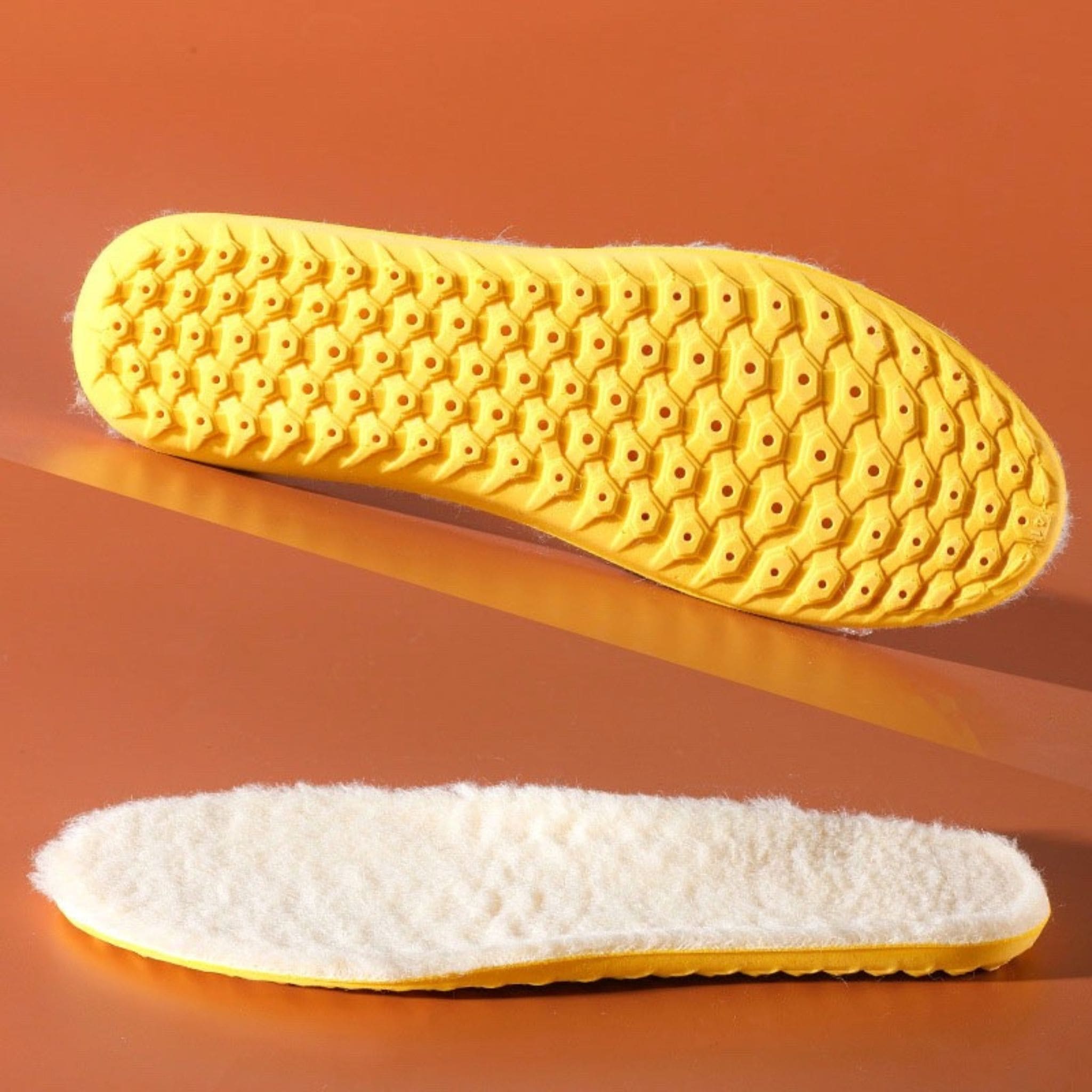 Wollsohle für Turnschuhe