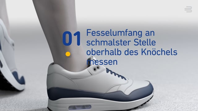 Bauerfeind MalleoTrain Plus Grösse finden