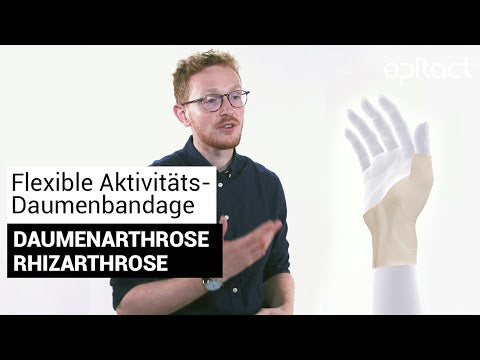 Erklärvideo zur Epitact Daumenbandage
