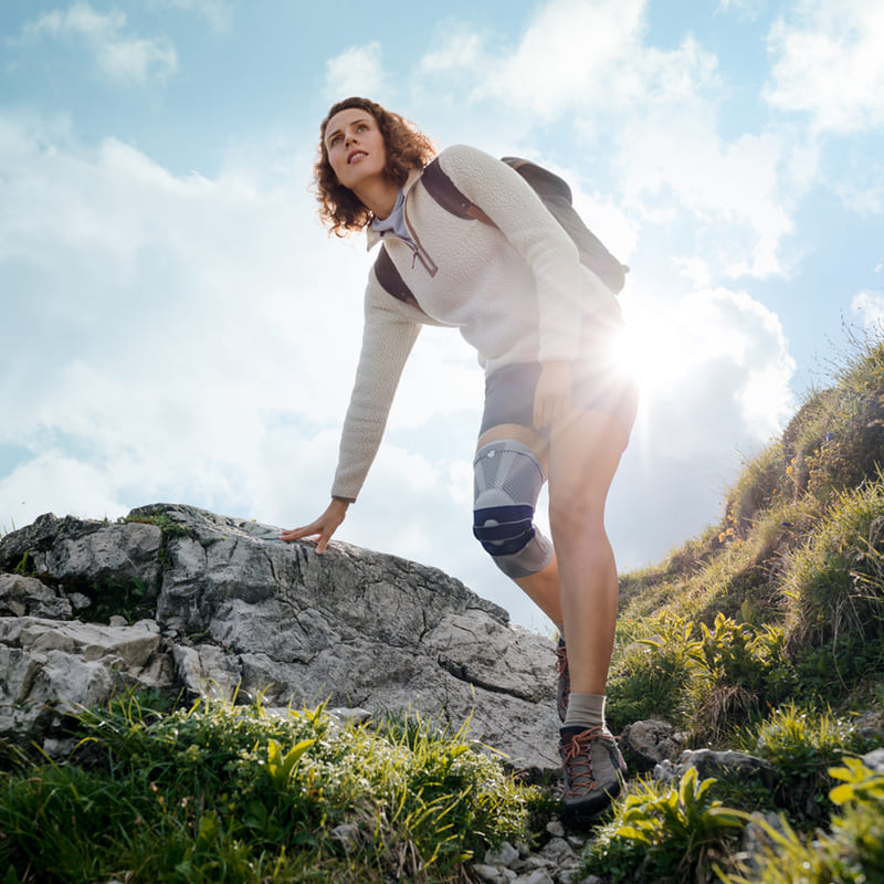 Knieschmerzen Wandern Laufen
