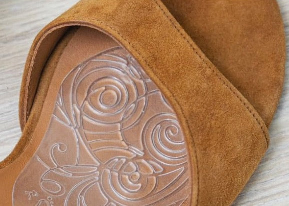 Absatzschuhe Polster vorne