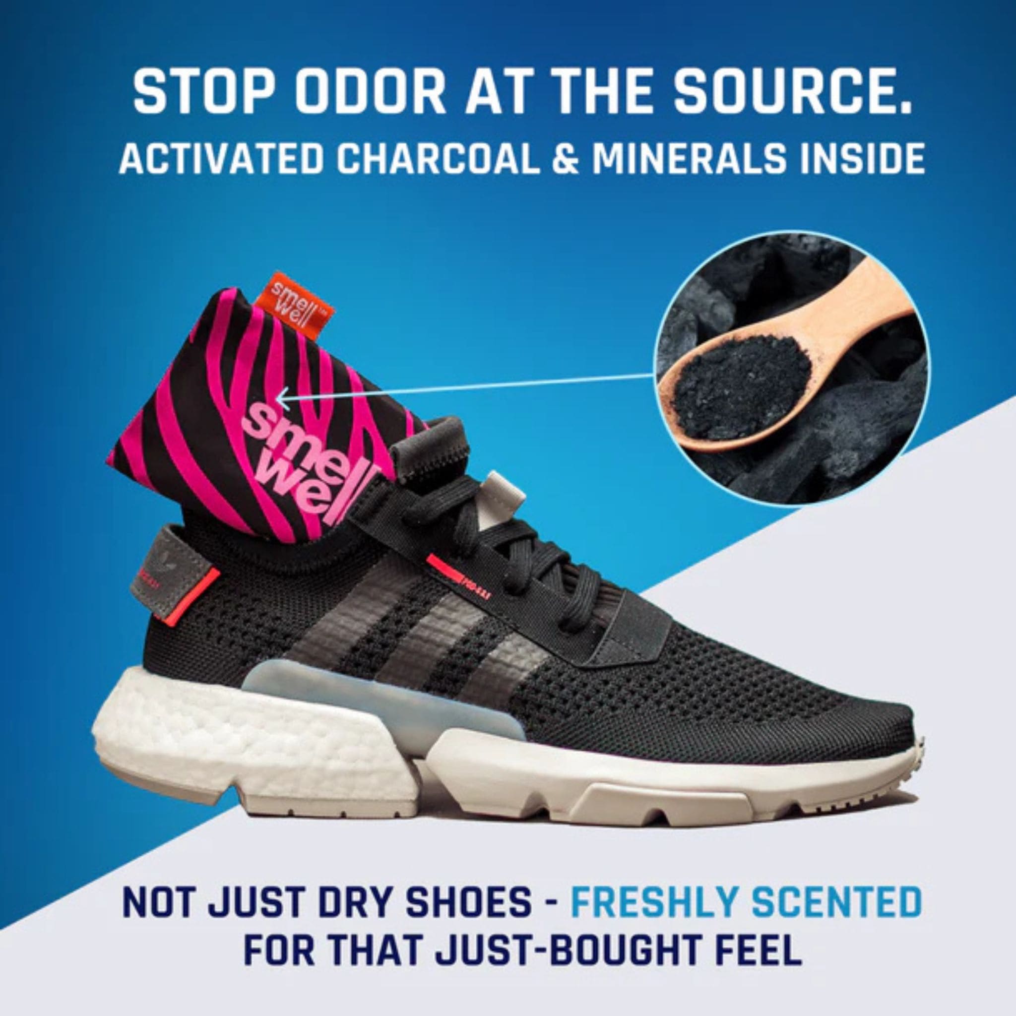 Aktivkohle Duftbeutel für Schuhe