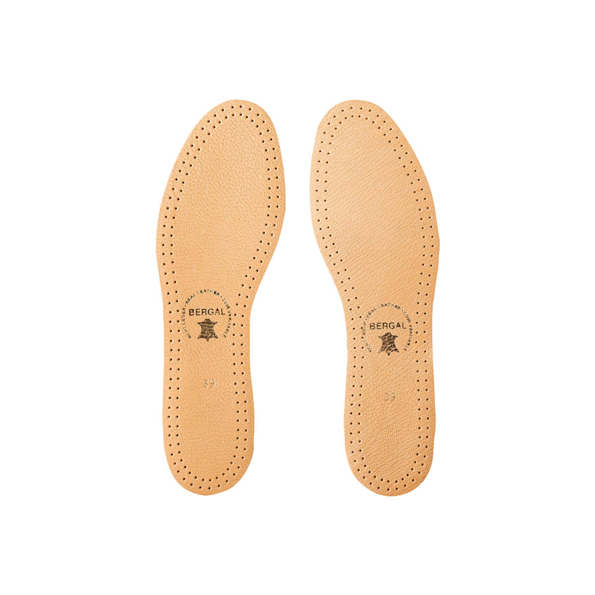 Atmungsaktive Ledereinlegesohle für Business-Schuhe