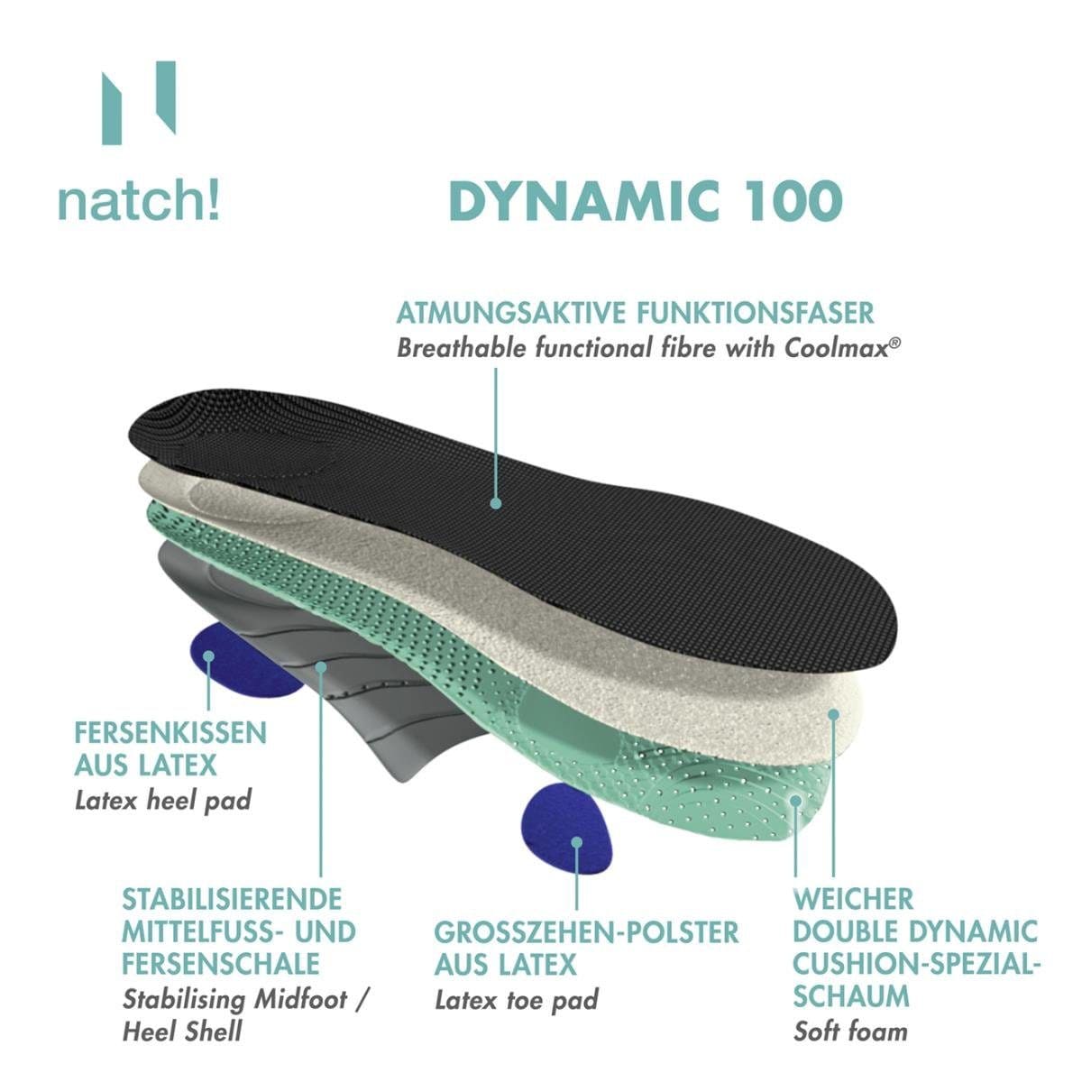 Dynamic 100 Sporteinlagen
