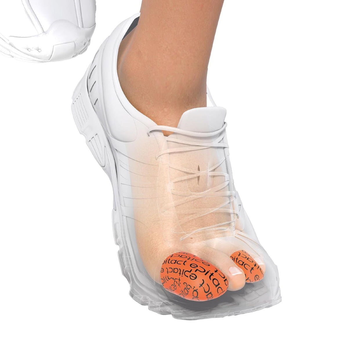 EPITACT® Sport Zehenschutz für blaue Nägel
