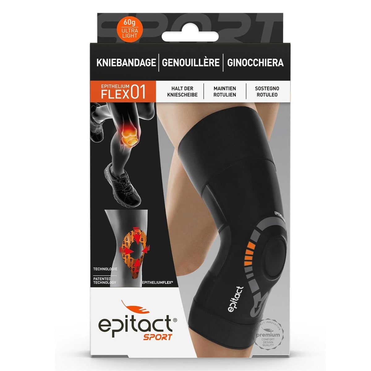 Epitact PHYSIOSTRAP Sport Knieorthese