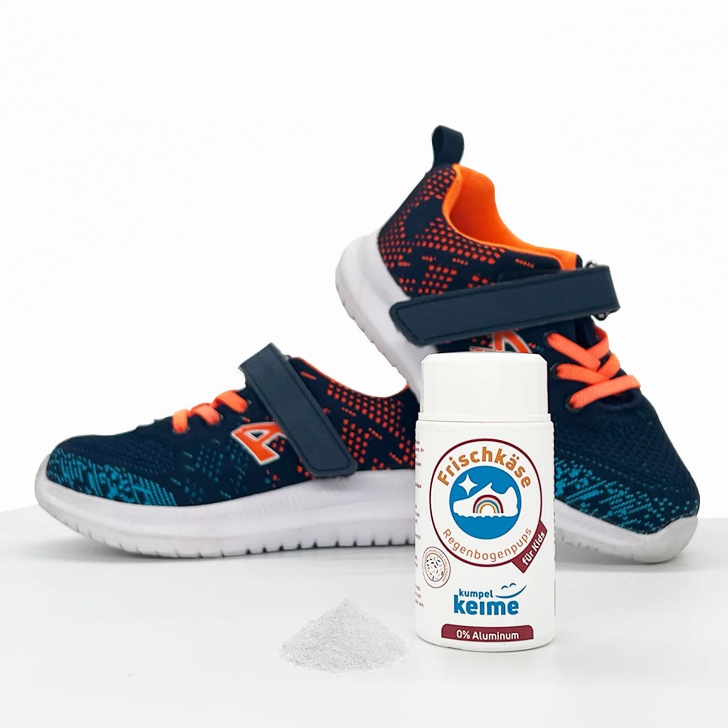 Frischkäse Regenbogenpups - Schuhdeo für Kinder