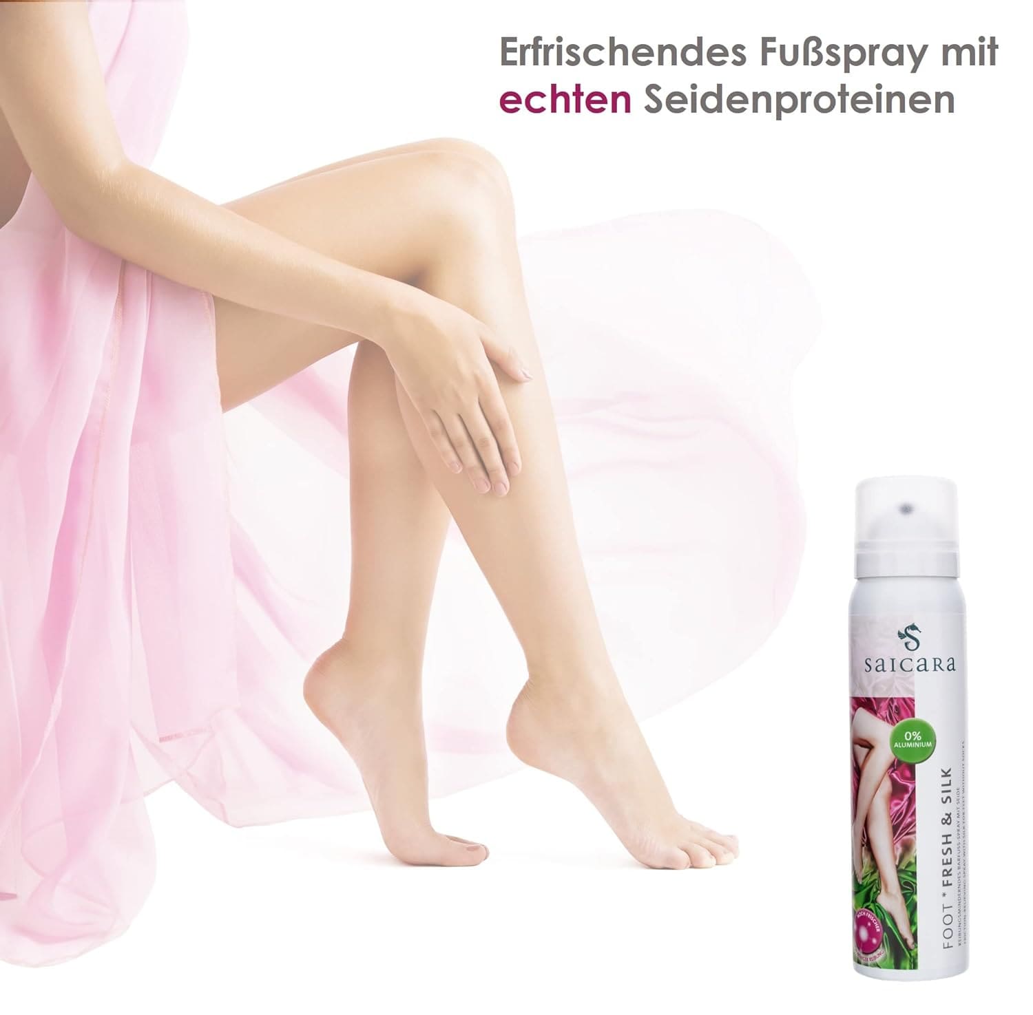 Fussspray Fuss Deo mit Seide 