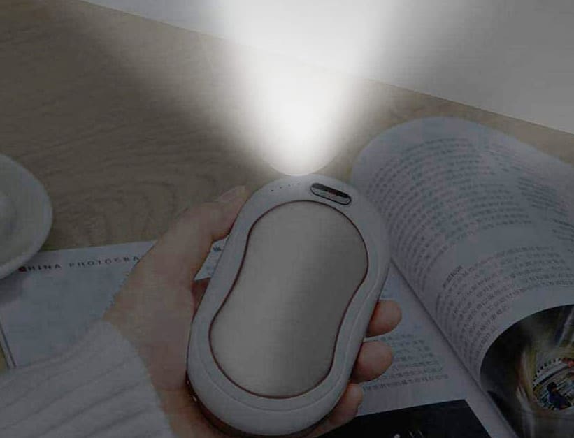Handwärmer mit Taschenlampe