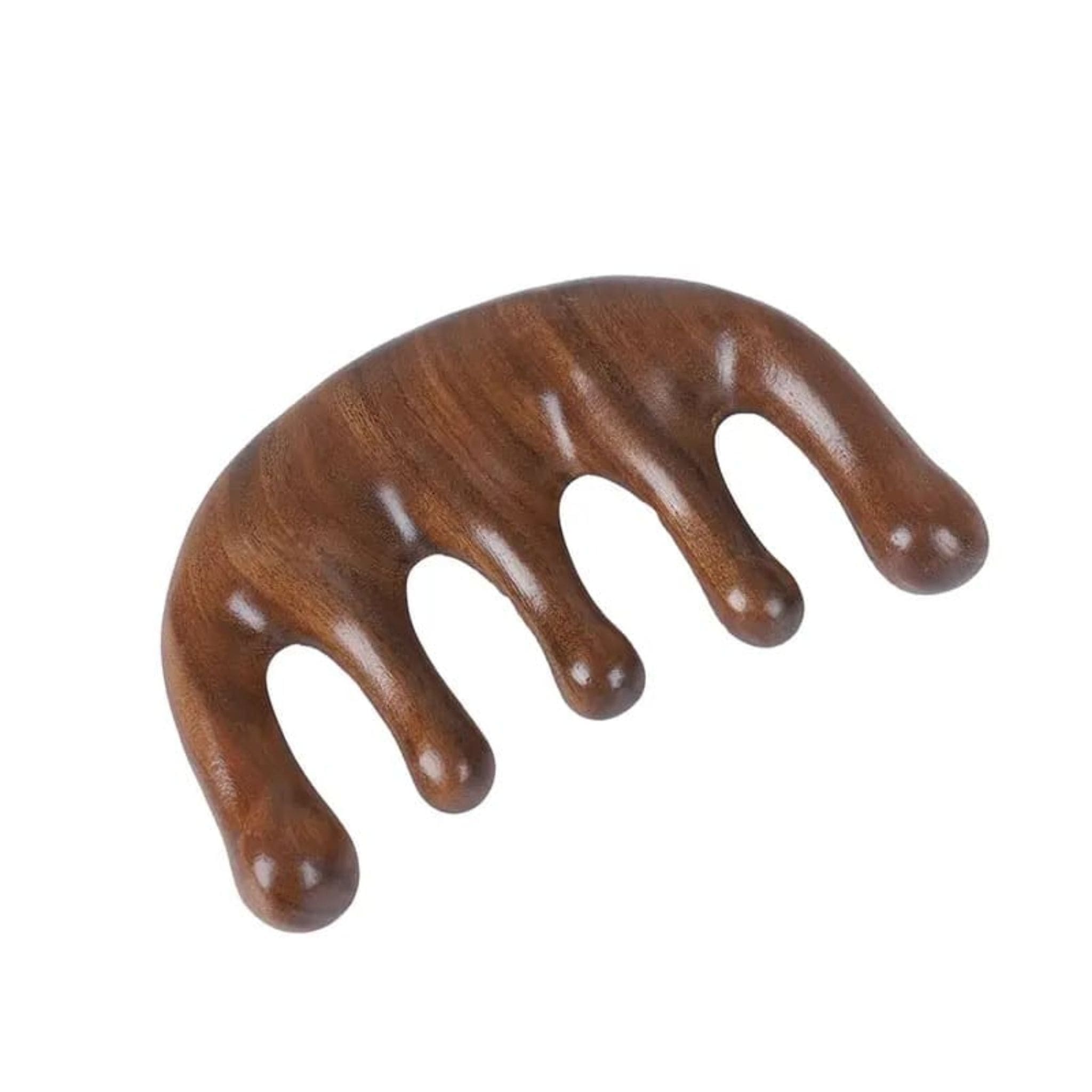 Kamm zur Akupressur-Massage des Kopfes