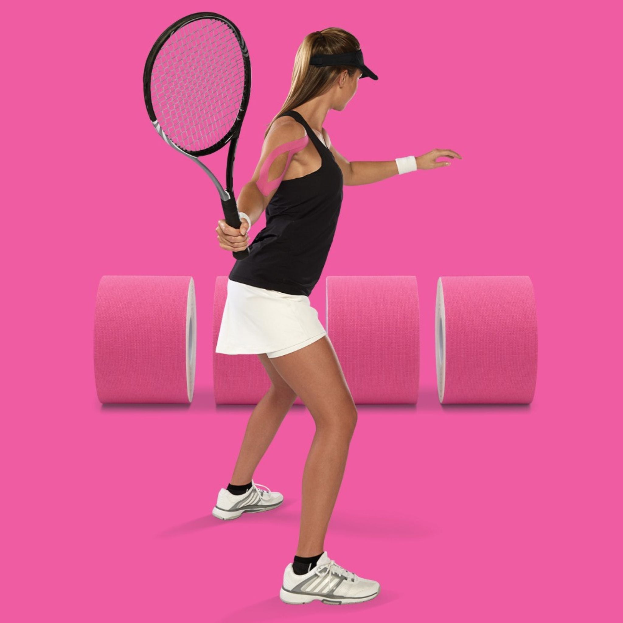 Kinesiotape zum Tennis spielen