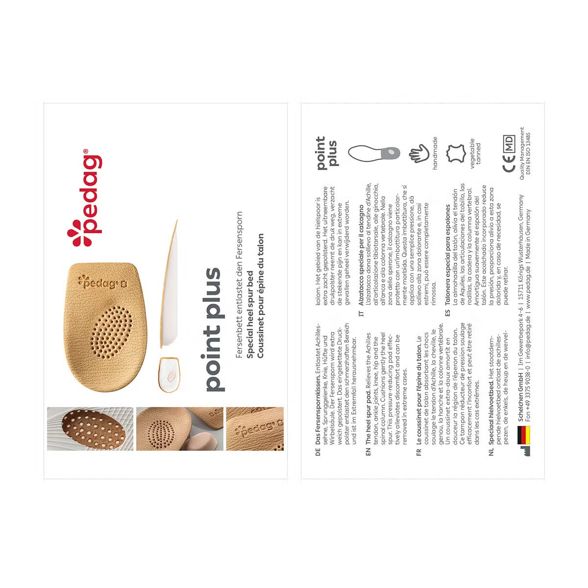 Pedag Point Plus Spezial-Fersenbett