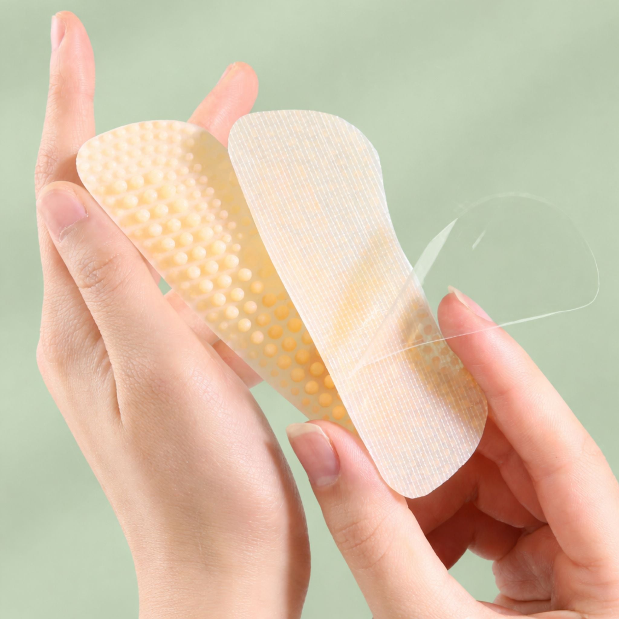 Selbstklebende Fersenpads