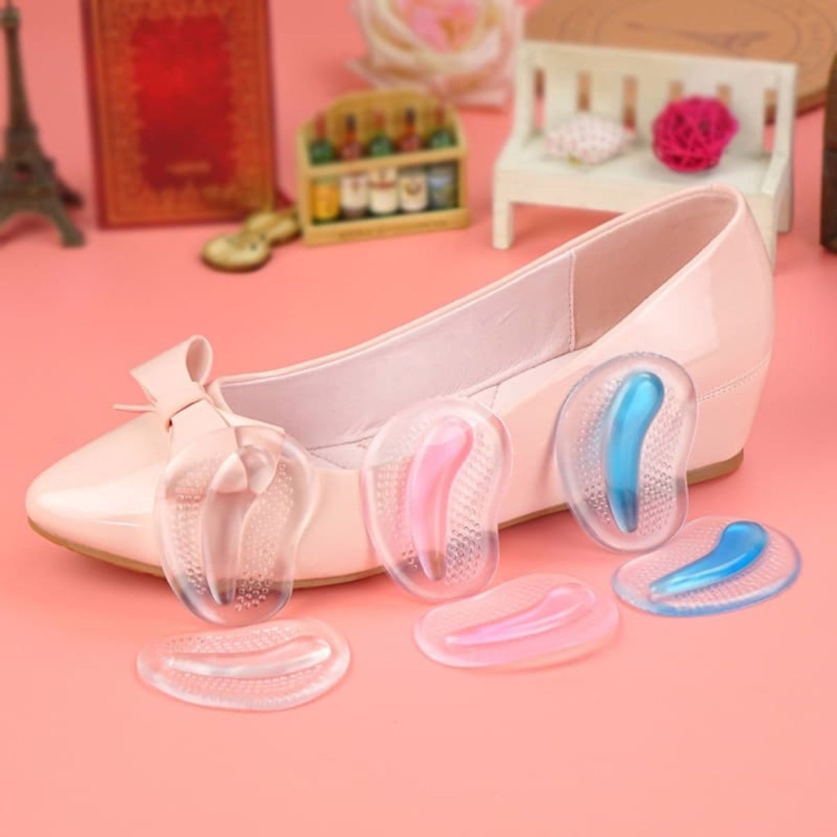 Selbstklebendes Ballenpolster für High Heels