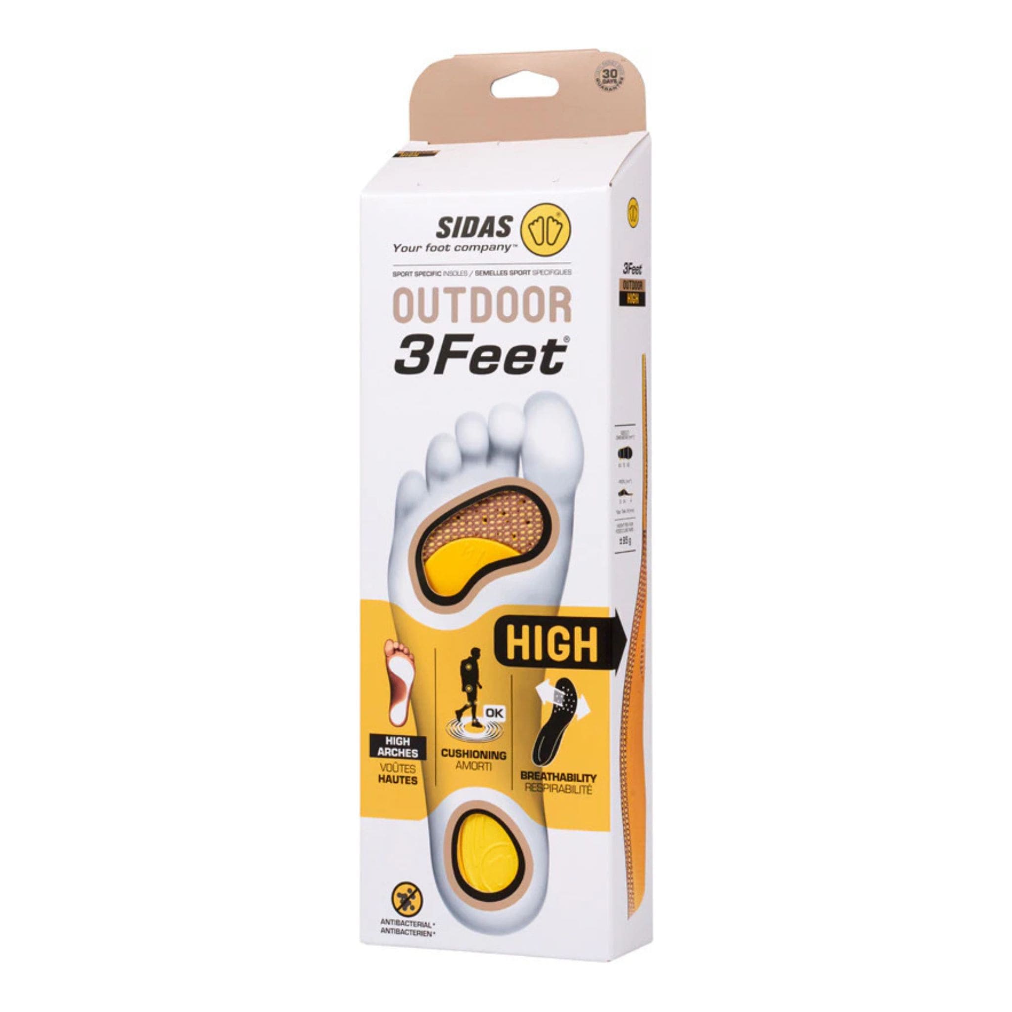 Sidas 3Feet Outdoor High Verpackung