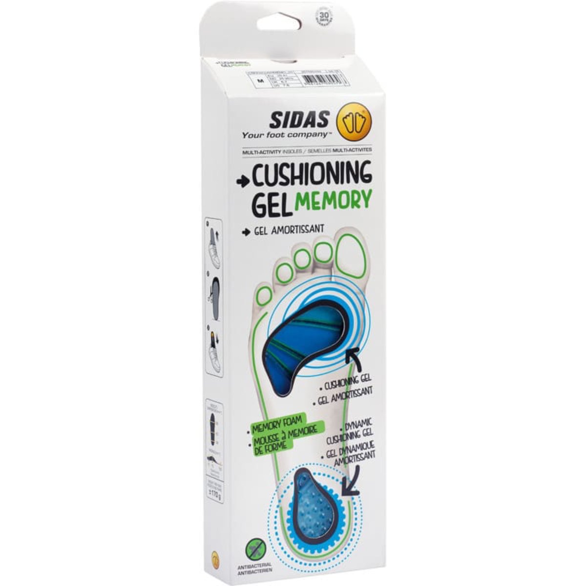 Sidas cushioning gel memory kaufen