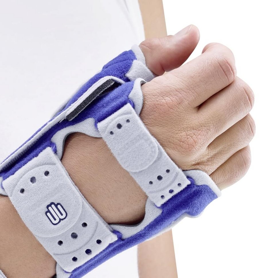 Stabilisierende Handgelenkorthese mit Daumenfassung