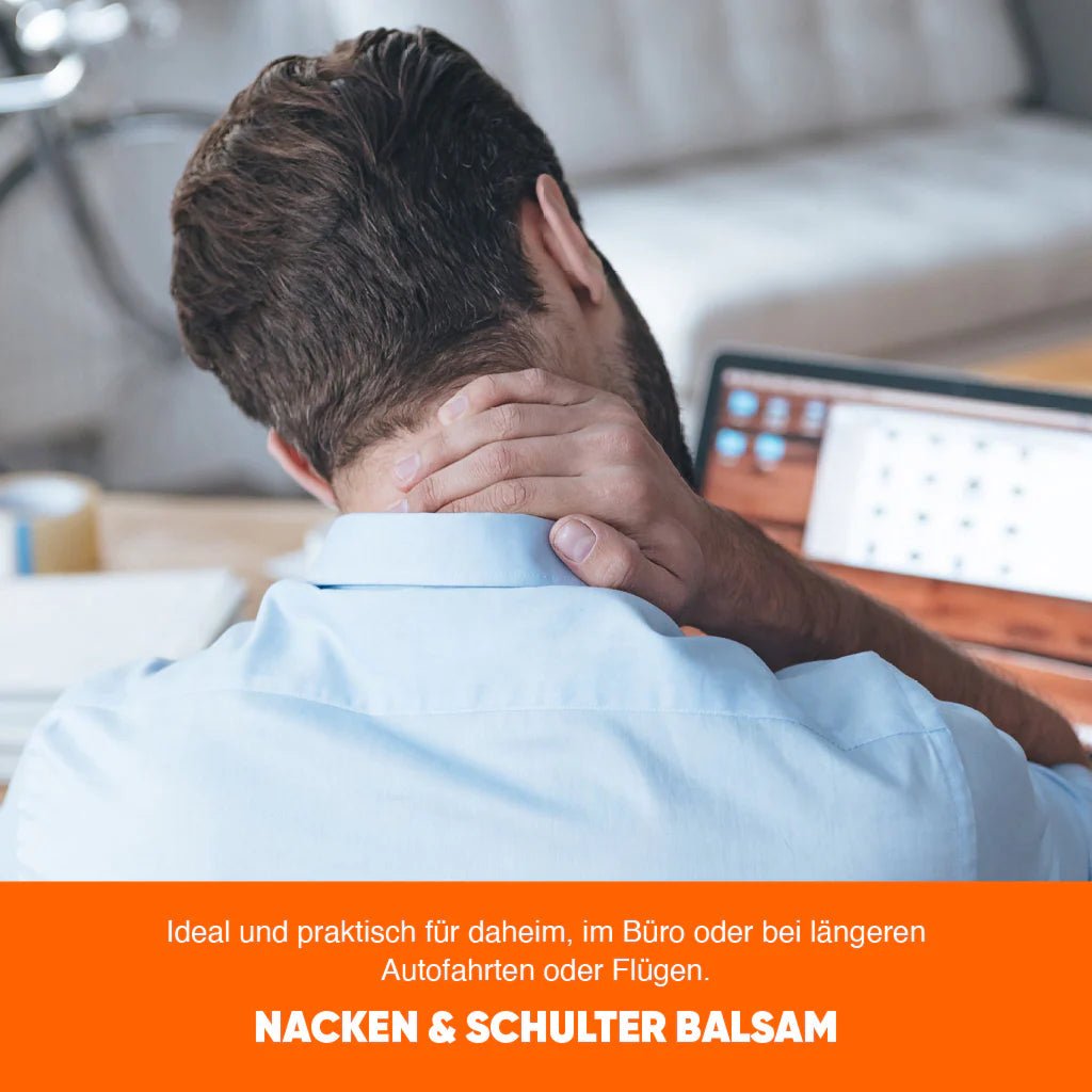 Tigerbalsam bei Nackenschmerzen
