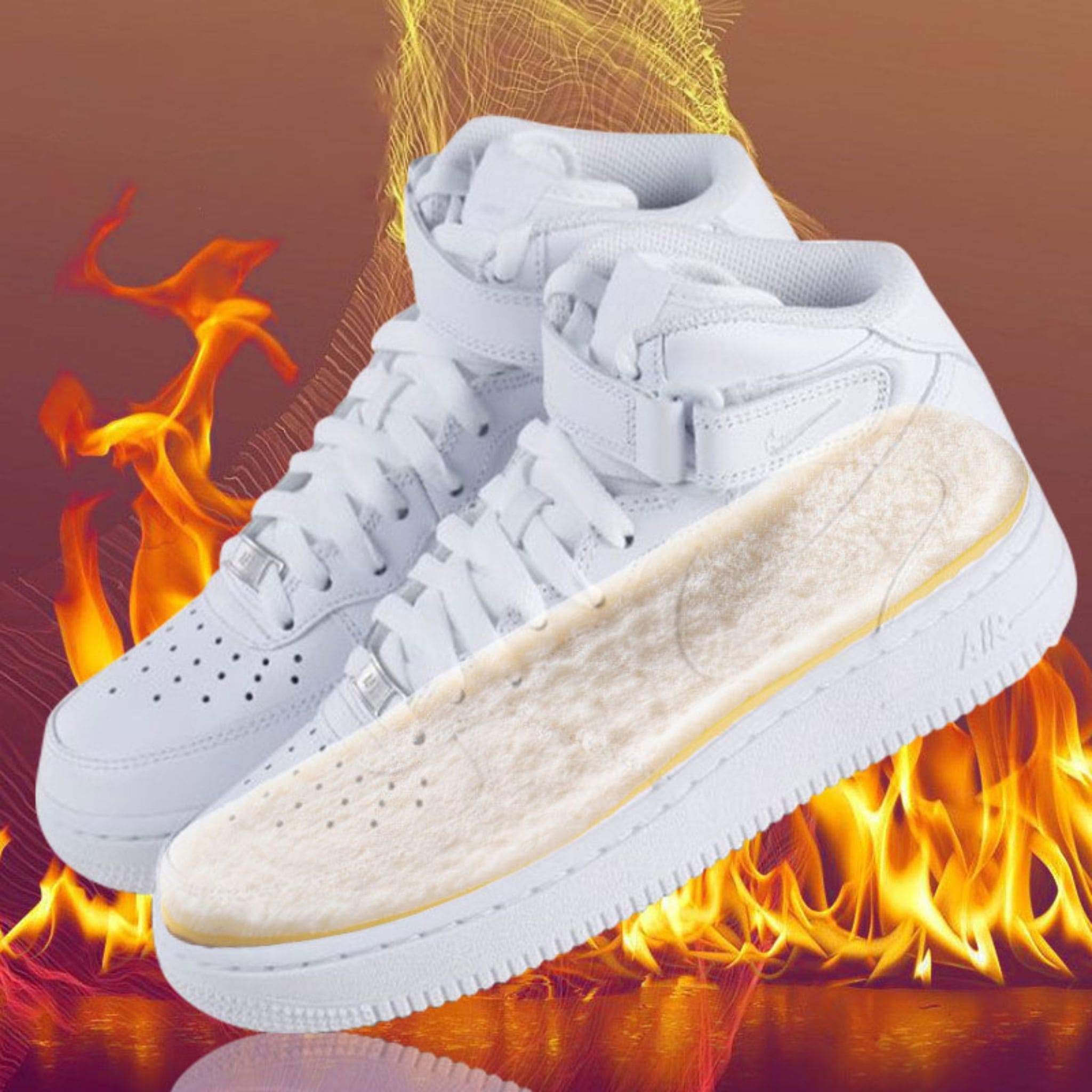 Wärmesohle für Sneakers