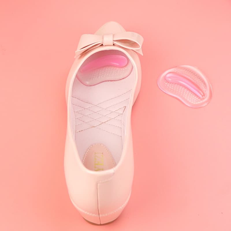 Ballenpolster im Schuh eingeklebt