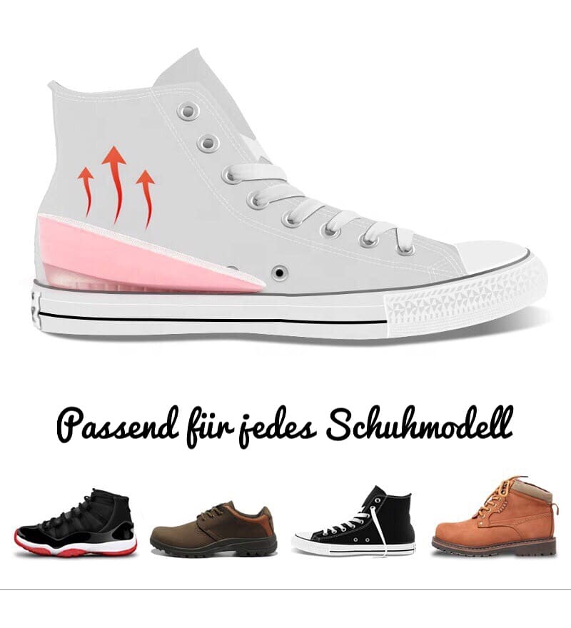 Versteckte Erhöhung grösser werden Schuh